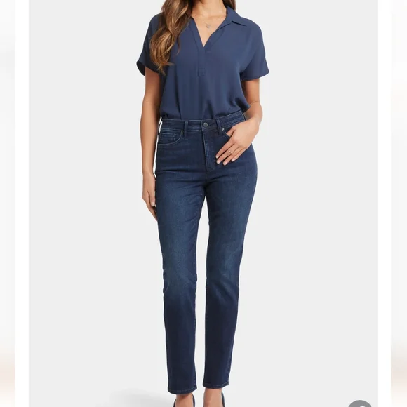 NYDJ Sherry slim size for dark wash - Picture 9 of 12